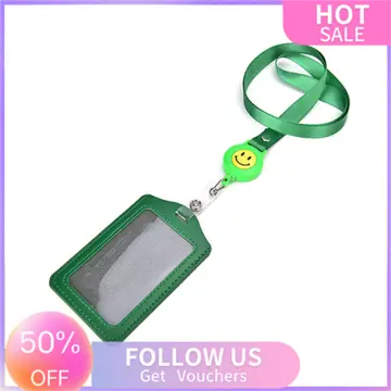 Sunflower Retractable Reel Recoil ID Badge Lanyard Name Tag Key Card Holder