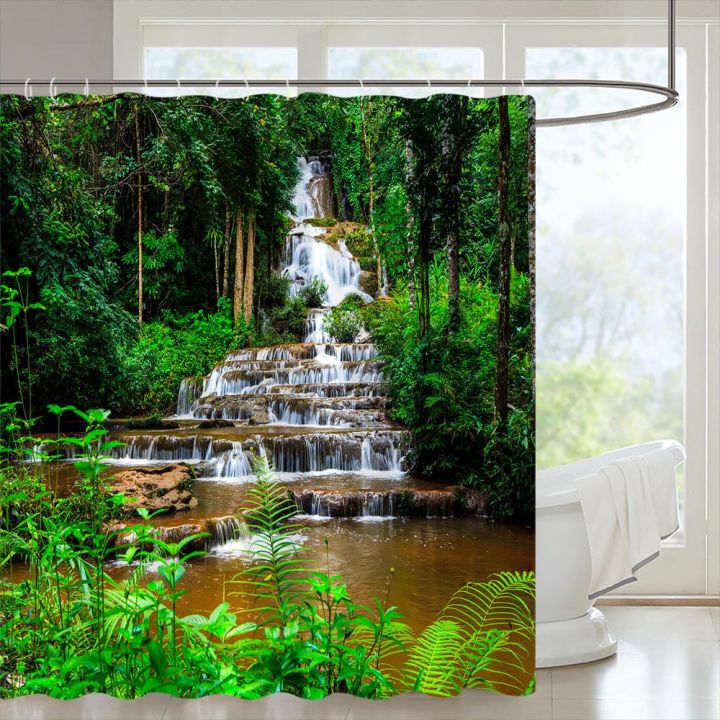 cw-forests-shower-curtain-woods-fabric-scenery-accessories-set