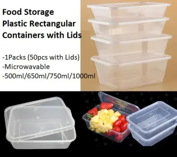 Plastic Rectangular Container Packaging Plastic Container Selangor