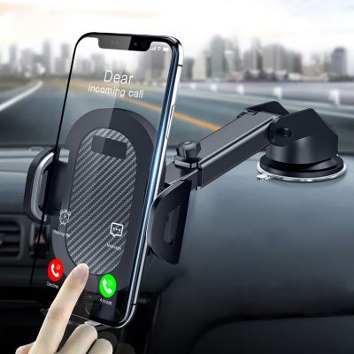 GETIHU Car Phone Holder 360° Windshield Mobile Cell Support Smartphone Universal Mount Stand For iPhone 12 11 7 8 Samsung Huawei Car Mounts