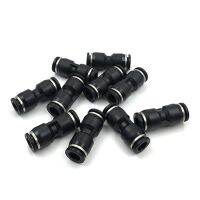 Air Pipe OD 4 6 8 10 12mm PG Pneumatic Hose Fittings Black Air Tube Straight Quick Reducing Connector Coupling Coupler