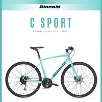 2023 Bianchi C-Sport 2 Shimano Acera 24 speed เฟรมอลูมิเนียมซ่อนสาย