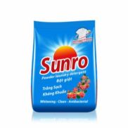 Bột giặt Sunro Trắng Sạch Kháng Khuẩn 800gr