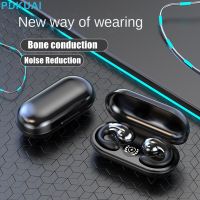 2023 NEW Ear-Clip Bluetooth 5.3 Headphones Bone Conduction Earphone Earring Wireless Earbuds Stereo Bass Sports Headset with Mic