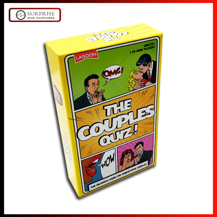 Couples Card Game Couples Quiz Hilarious Game Family Game | Lazada PH