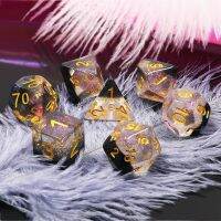 Ethereal Glacial Dice Set of 7 | ลูกเต๋า Dice For DnD D&amp;D MTG RPG TRPG เกมกระดาน บอร์ดเกม Game ไพ่ทาโรต์ Magic เมจิก