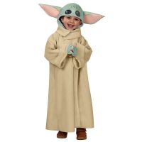 Cute Anime Yoda Baby Costume Christmas Carnival Party Halloween Cosplay Clothing New Year Kids Anime Cosplay Funny Dress