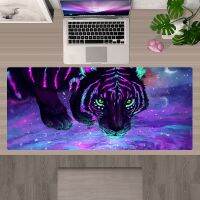 Color Tiger Large XL 70x30 Mouse Pad Anime Mousepad Gamer 90x30 Non-slip Mause Pad Keyboard Mat Kawaii Mausepad Mouse Mat 60X30