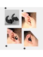 1Pair 3 Layer Soft Silicone Ear Plugs Tapered Sleep Noise Reduction Earplugs  Dropshipping Ear Protection