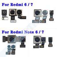 กล้องหน้าขนาดเล็กดั้งเดิม Flex สําหรับ Xiaomi Redmi Note 6 6A 7A 7A Pro Plus Main Big Back Rear Camera Module Ribbon Flex Cable