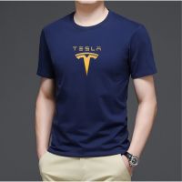 [Lanbo clothing] PRIA Tesla GOLD เสื้อยืดผู้ชาย/เสื้อยืดแฟชั่น DISTRO ผู้ชาย/เสื้อยืดแขนสั้นของผู้ชาย