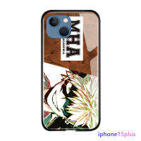 Orico เคสสำหรับ Apple iPhone 15 Plus 15 Pro 15 Pro Max อนิเมะสุดหรูสำหรับเด็กผู้หญิงเคสฮีโร่ของฉันเคสกระจกนิรภัยขอบนิ่มปกมันวาวกันกระแทก