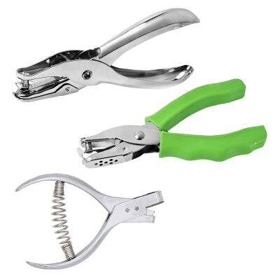 Fenrry 6mm Diameter Single Hole Puncher Round Punching Pliers Paper Scrapbooking Punches Hand Hold Punch DIY Hole Punch Tools