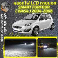 SMART FORFOUR (W454) ไฟ LED ภายนอก ไฟต่ำ ไฟสูง หลอดไฟหน้ารถยนต์​ ไฟหรี่ ไฟถอยหลัง ไฟเลี้ยว ไฟเบรค 100% CANBUS For Four W454 - MixITMax