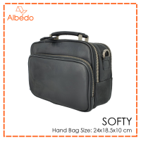 กระเป๋าสะพายข้าง/กระเป๋าหนังสะพายข้าง ALBEDO HAND BAG รุ่น SOFTY - SY04499