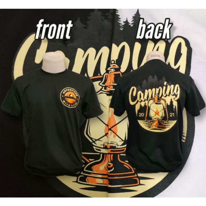 camping-เสื้อยืด-cotton