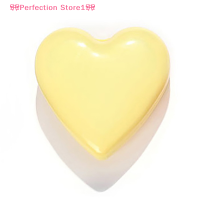 ?Perfection Store1? แปรงหวีผมแบบพกพาสำหรับผู้หญิงหวีกระจกพับเก็บได้กระเป๋าใส่หัวใจขนาดเล็กพกพาได้สำหรับเดินทางพร้อมกระจกอุปกรณ์ตกแต่ง