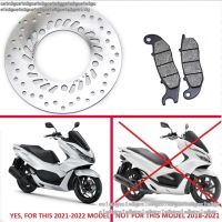 แผ่นรองจานเบรคหน้ารถจักรยานยนต์สำหรับ Honda PCX125 PCX 125 2021 2022 2023 ABS รุ่นอะไหล่สกูตเตอร์ Ce1n3g