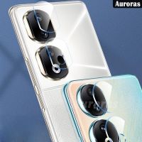 2ชิ้นสำหรับเลนส์กล้องถ่ายรูปแก้วป้องกันสำหรับ Honor 90 Pro เคสป้องกันกระจกเทมเปอร์เลนส์ฟิล์มติดเครื่องหน้าจอสำหรับ Honor เคสHonor 90Pro