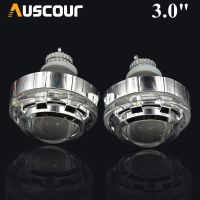 2Pcs 3.0นิ้ว H4Q5 Bi Xenon Hid Projector เลนส์โลหะสำหรับ Range Rover LED Day Running Angel Eyes D2S D2H หลอดไฟรถจัดแต่งทรงผม