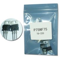 10pcs/lot P75NF75 to220 power mosfet transistor STP75nf75 field effect transistor mosfet TO-220 75v 80A mosfet 220 ชุด