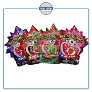 Kẹo Nổ Striking Popping Candy Dâu Việt Quất Dưa Hấu Cola Gói to gồm 20 gói