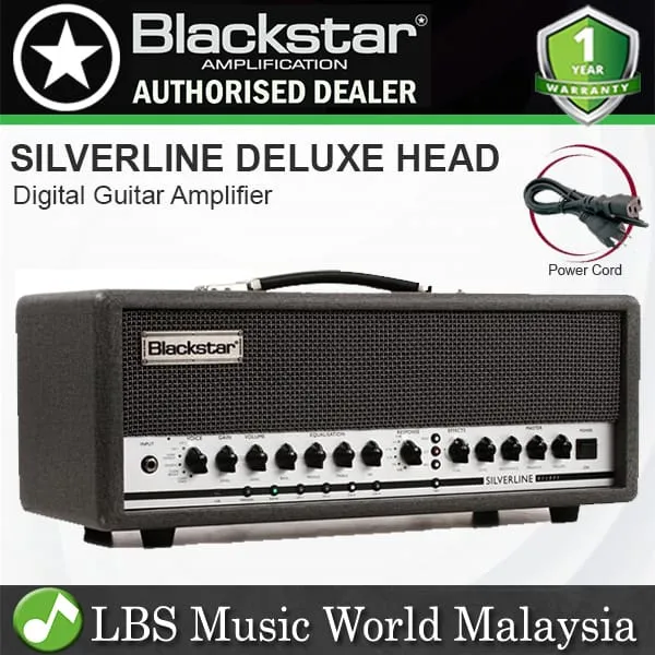 Blackstar Silverline Deluxe Head 100 Watt Digital Guitar Amp Amplifier with  Speaker Emulated Lazada