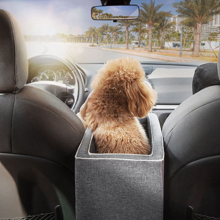 พร้อมส่ง-กระเป๋าหิ้วสุนัขในรถ-กระเป๋าที่นั่งสัตว์เลี้อง-กระเป๋าสุนัขแลเแมวในรถ-ตะกร้าใส่สัตว์-เบาสุนัขในรถ
