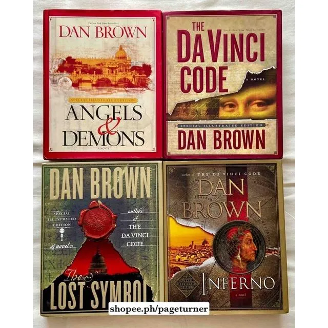 Dan Brown Special Illustrated Edition Angels and Demons Da Vinci Code