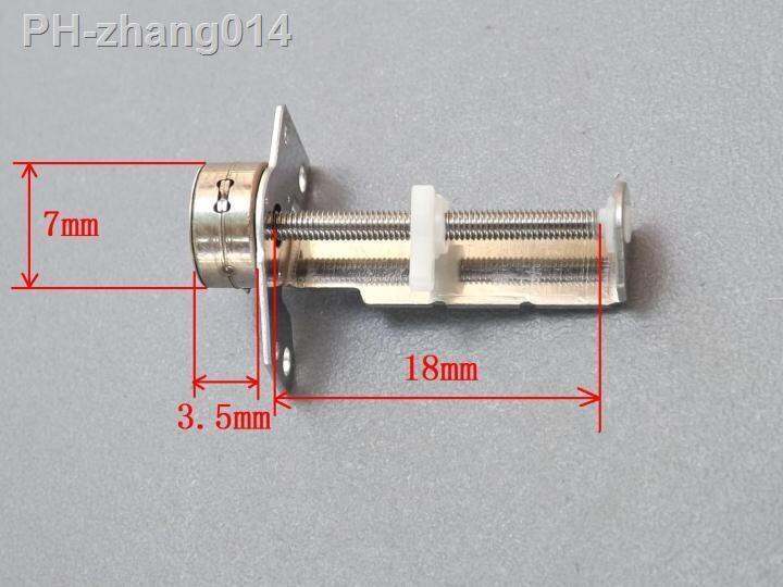 10x-camera-micro-sliding-table-stepper-motor-sliding-vane-screw-2-phase-4-wire-stepping-motor-step-motor-30-ohm-3v-5v