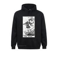 The Fool Tarot Card Major Arcana Tune Telling Occult Mens Pullover Hoodie Unique Tees Fitness Hoodie Cotton Unique Size XS-4XL