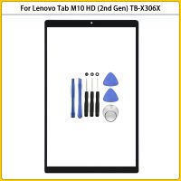 For Lenovo Tab M10 HD (2Nd Gen) TB-X306X TB-X306F/V X306 Touch Screen LCD Front Outer Glass Panel Lens Touchscreen Cover No OCA