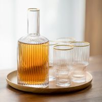 ■✹ Glass Water Jug Cold Water Bottle Pitcher Cup Set Glass Juice Jug Kettle - Glass - Aliexpress