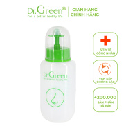 Bình rửa mũi Dr.Green chính hãng, tặng kèm 10 gói muối biển.