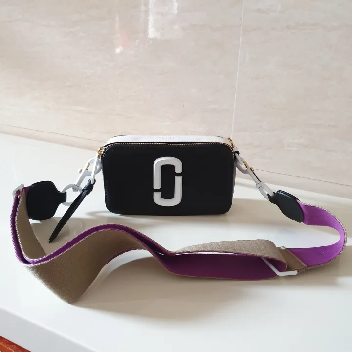 Limited Edition Ceramic Leather Snapshot Small Camera Crossbody Bag