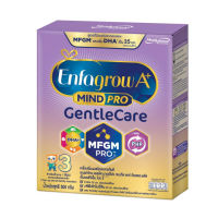 นมผง Enfagrow A+ Mindpro Gentle Care เอนฟาโกร เอพลัส มายด์โปร เจนเทิลแคร์ สูตร3 ย่อยง่าย 500g สำหรับเด็กอายุ1ปีขึ้นไป