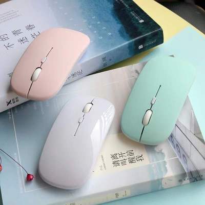 เมาส์บลูทูธ ไร้สาย Mouse Wireless เมาส์ไร้เสียง สัมผัสไว พร้อมปุ่มปรับความไวของเมาส์เหมาะสำหรับ iiPaad แท็บเล็ตแล็ปท็อป