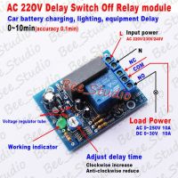 0-10S 0-10นาที0-100นาที0-10H Ac 220V 230V สวิตช์นาฬิกาจับเวลาปรับได้ปิดรีเลย์ควบคุมเวลา