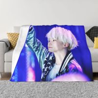 BTS SUGA Ultra-Soft  Micro Fleece Blanket  Travel Blanket  for All Season