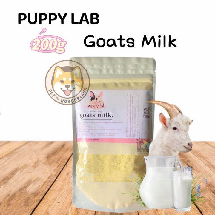 Pet Wonderland 200g Pet Puppy Lab Goat's Milk Powder For Pets [Dogs
