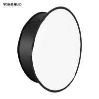 YONGNUO ซอฟต์บ็อกซ์กลม YN45-1 45ซม./18in,กระเป๋าถือพับได้พร้อมกระเป๋าสำหรับ YONGNUO YN300/YN300 II/ YN300 III/ YN300 IV LED ไฟวิดีโอ