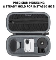 เหมาะสำหรับ Insta360 Go 3กระเป๋าเก็บของสำหรับเคสป้องกันแบบพกพา Go 3อุปกรณ์เสริมกล้อง