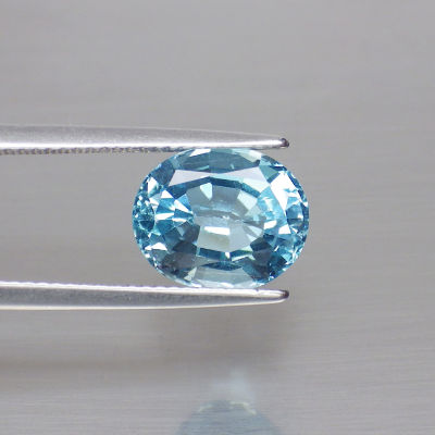 พลอย โทพาส ธรรมชาติ แท้ ( Natural Sky Blue Topaz ) หนัก 5.19 กะรัต