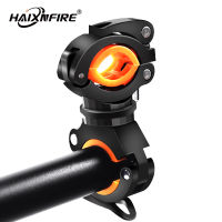 Haixnfire BC05 360องศาการหมุนจักรยานผู้ถือไฟฉายจักรยานไฟฉาย LED ด้านหน้าผู้ถือ Cliplamp