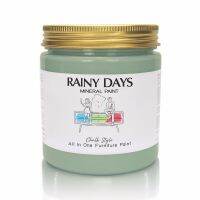 Chalk Paint ,Rainy Days Mineral Paint ( Clary Sage ) -สีทาเฟอนิเจอร์- สำหรับงาน DIY -วินเทจ-ปกปิดดี ไม่มีกลิ่น ใช้งานง่าย ชนิดทา