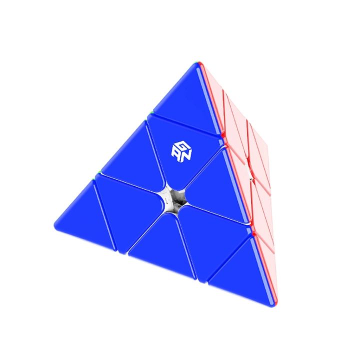 gan-cube-ลูกบาศก์แม่เหล็กพีระมิด-ทรงสามเหลี่ยม-ไร้สติกเกอร์