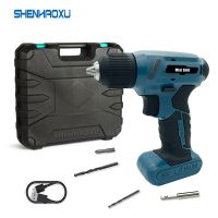SHENHAOXU 8V Cordless Electric Screwdriver Mini Drill Portable Electric Drill Lithium Battery Operated Rechargeable Power Tools