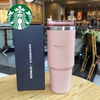 Starbucks Stanley 30oz แก้ว สแตนเลส พร้อมหลอด แก้ว แก้วเก็บความเย็น แก้วน้ำเก็บอุณหภูมิ Car Cup กระบอกน้ำเก็บความเย็นพกพา