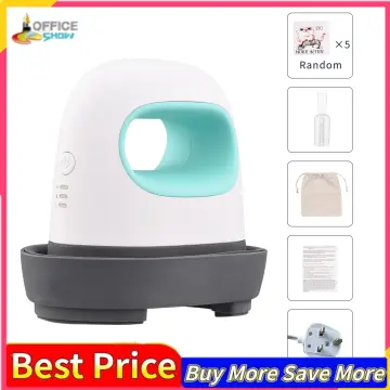 Mini Heat Press Machine T-Shirt Printing Easy Heating Transfer Press Iron  Machines for Clothes Bags Hats Pads Blanket Leather