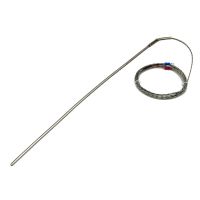 Holiday Discounts FTARP08 K Type 2M Metal Screening Cable 200Mm 316L Flexible Probe Thermocouple Temperature Sensor